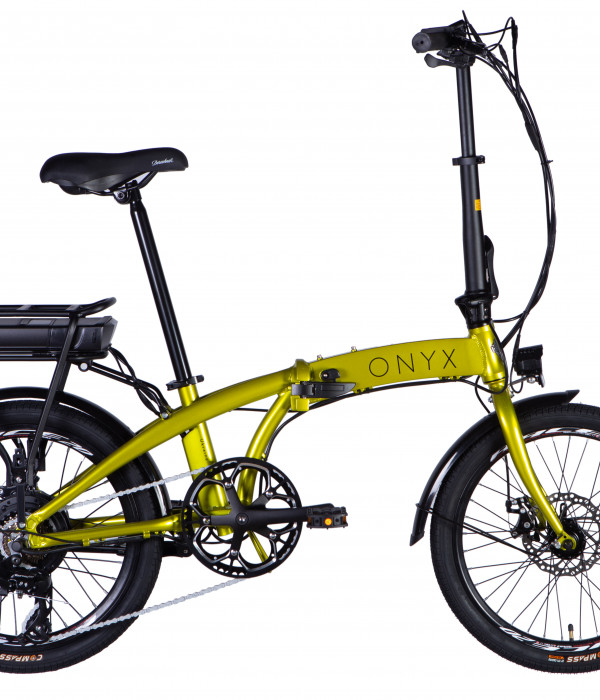 E-bike Onyx skladací zlatý 48V